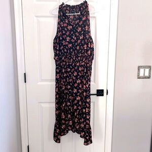 1.State NWT Black Floral Dress - Size XL